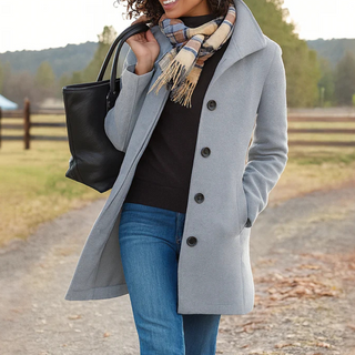 Hester | Manteau Classique Boutonné