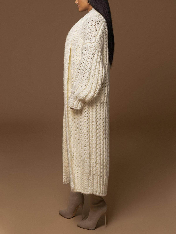 Ivory™| Manteau en tricot