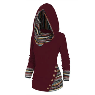 Adelheid | Hoodie Tribal Décontracté