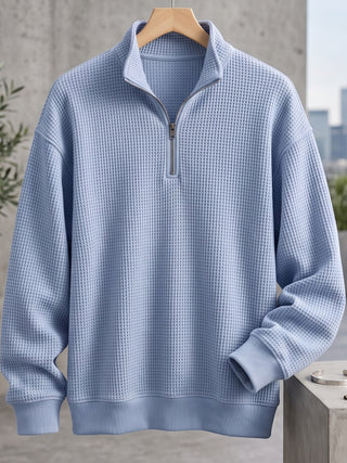Raphaël™ | Pull Élégant à Col Zippé