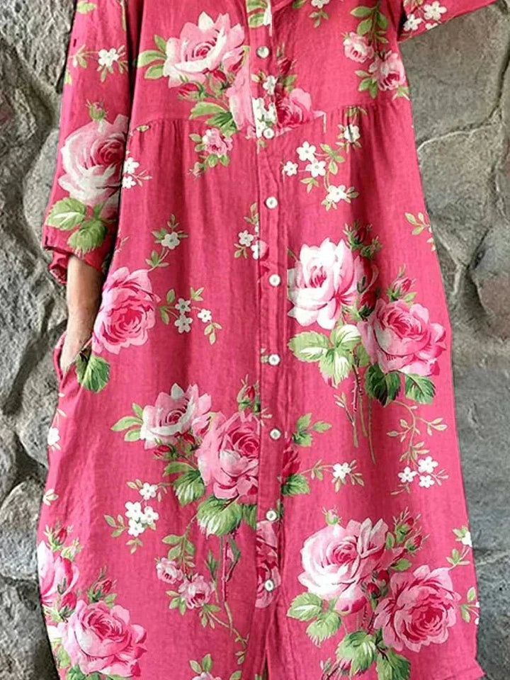 Maddie | Robe Florale Artistique