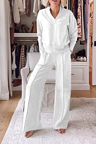 Rianne | Ensemble deux pièces avec design à col en V