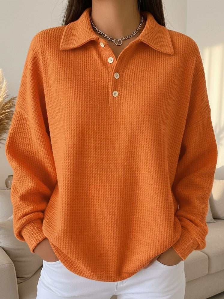 Mylene | Pull Polo Structuré