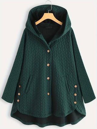 Ivana | Manteau oversized avec capuche