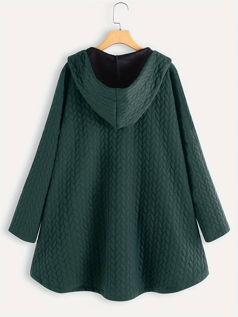 Ivana | Manteau oversized avec capuche