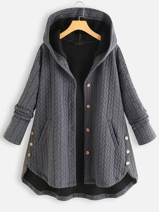 Ivana | Manteau oversized avec capuche