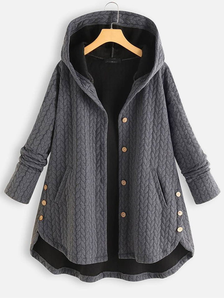 Ivana | Manteau oversized avec capuche