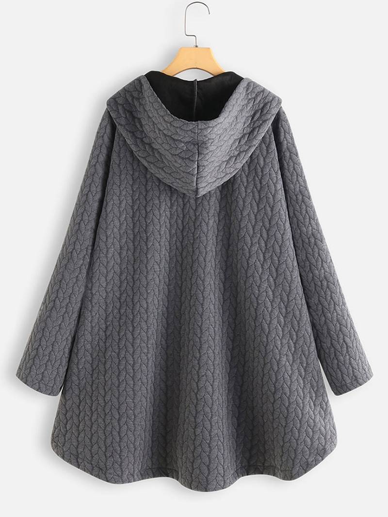 Ivana | Manteau oversized avec capuche