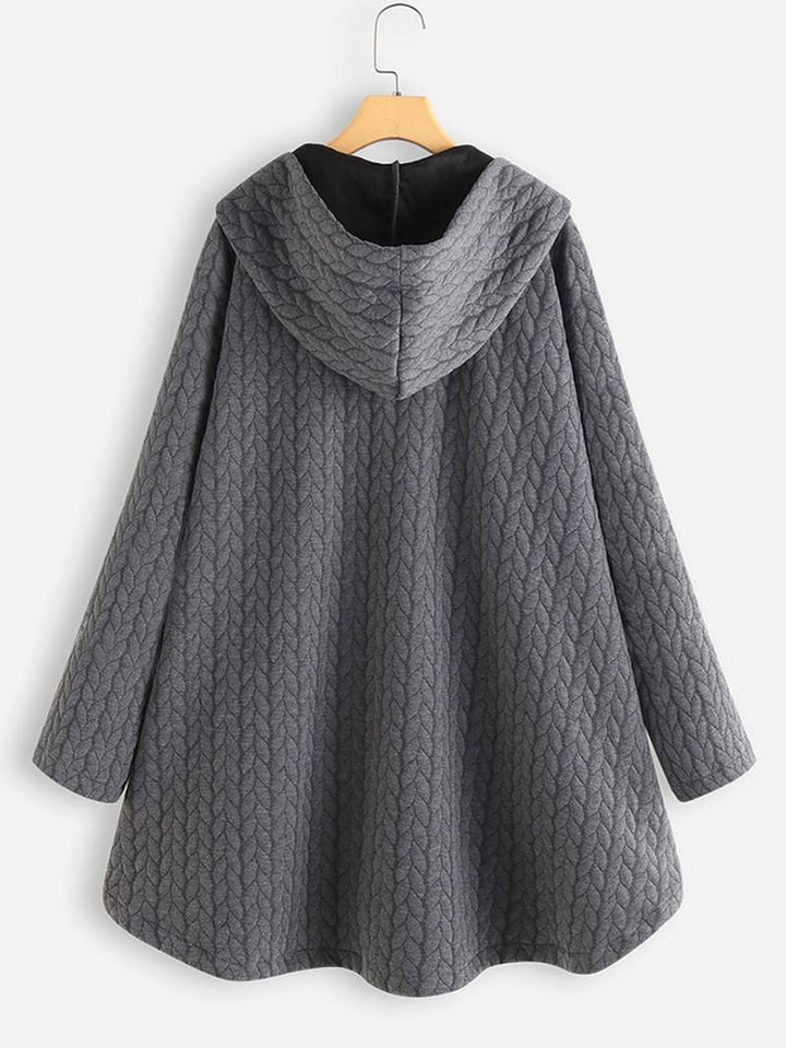 Ivana | Manteau oversized avec capuche