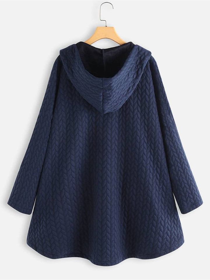 Ivana | Manteau oversized avec capuche