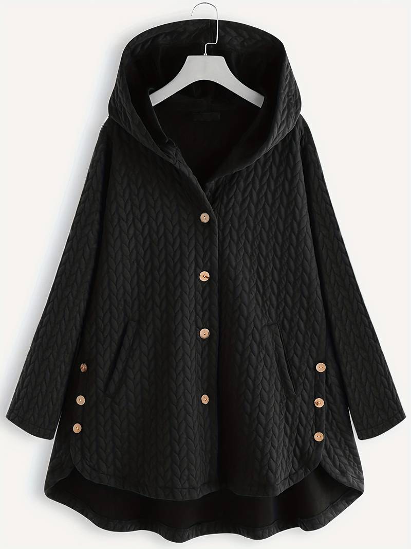 Ivana | Manteau oversized avec capuche