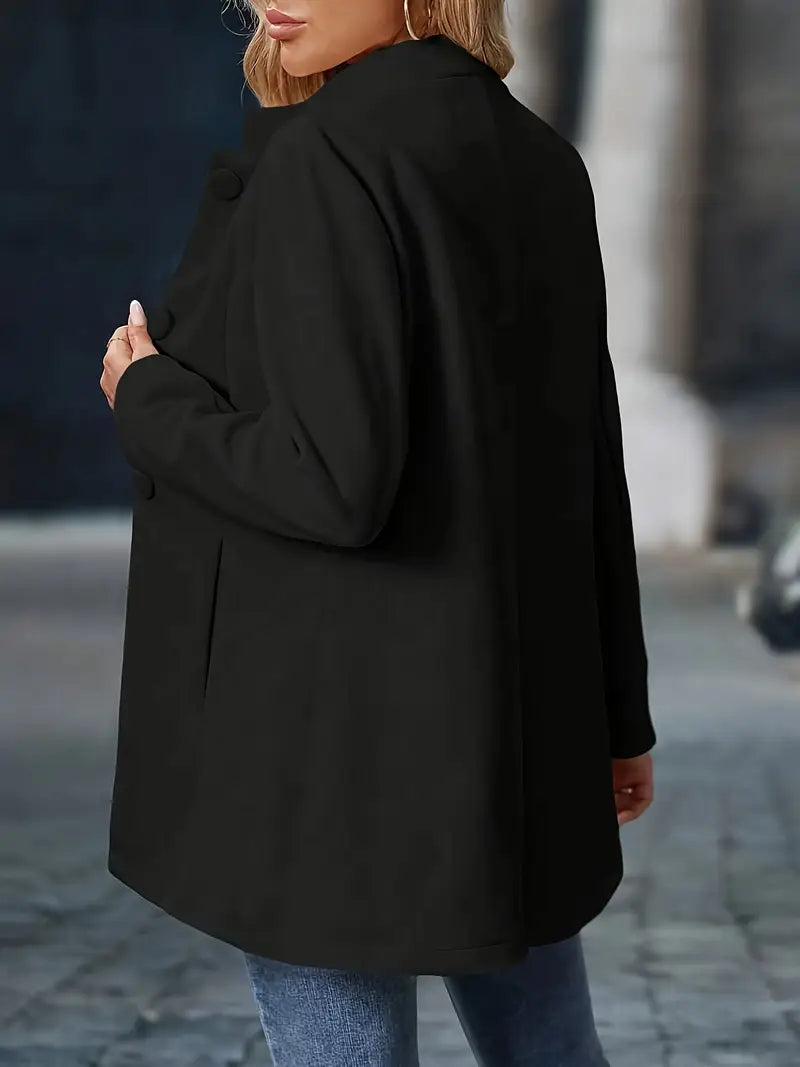 Carys | Veste Mi-Longue Boutonnée