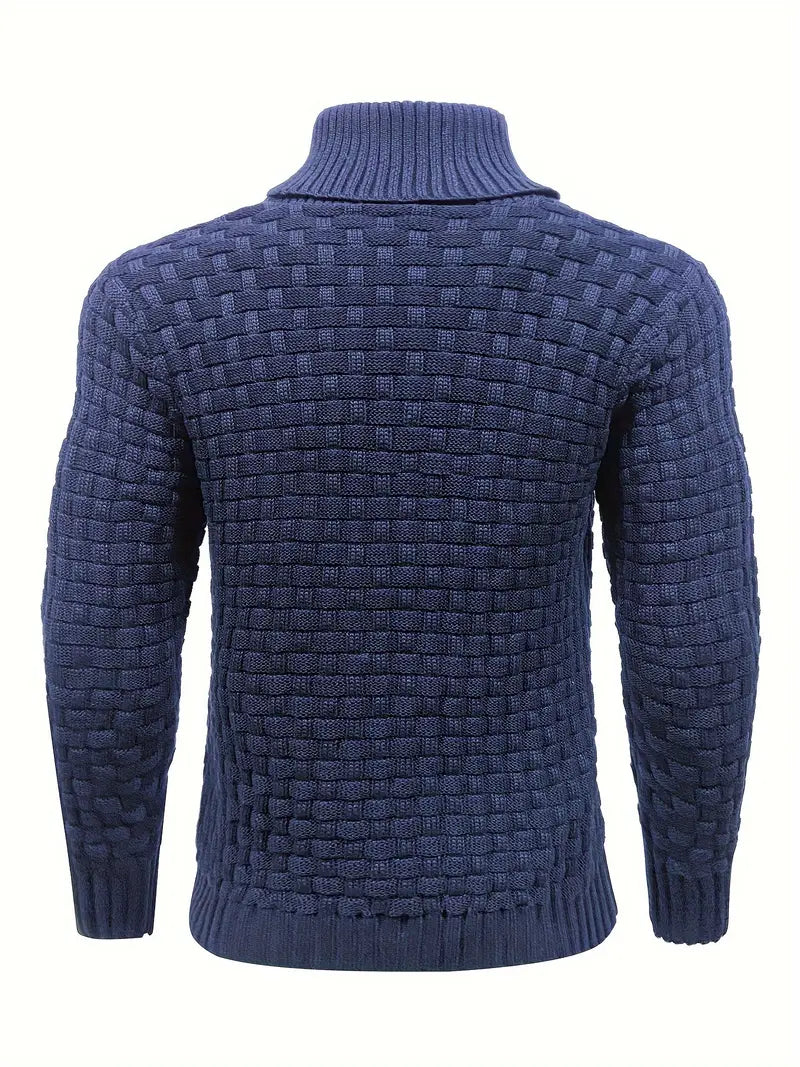 Jarren | Pull en maille slim fit avec col