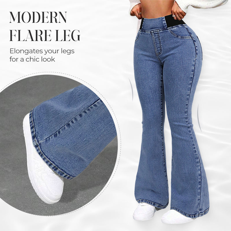 Jeans Stretch Taille Haute pour Femmes