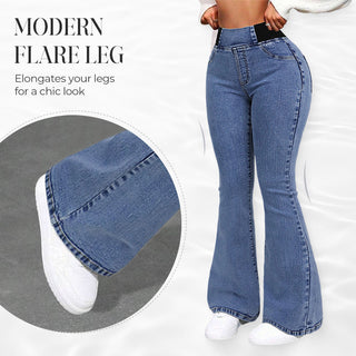Jeans Stretch Taille Haute pour Femmes