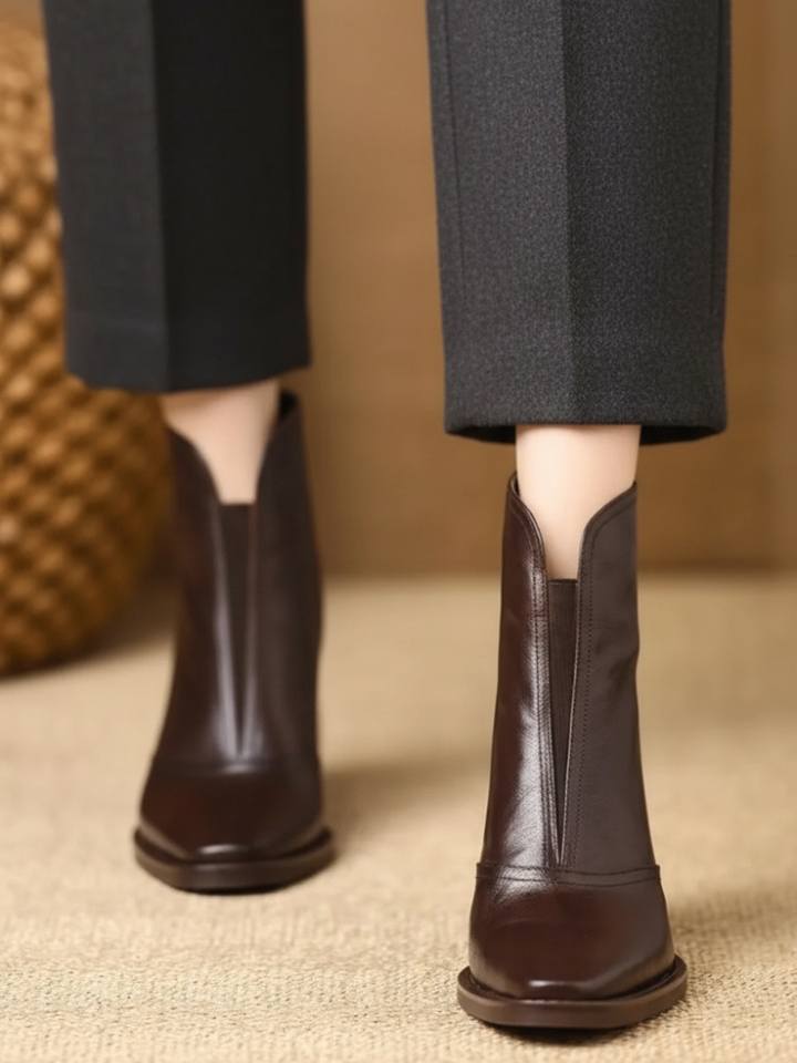 Jannete | Bottines en cuir