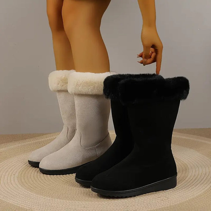 Lyrine | Bottes Isolées avec Fermeture Éclair