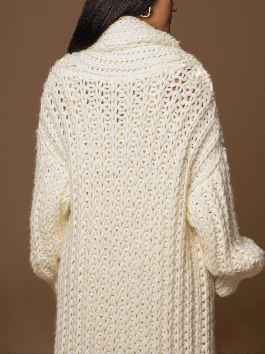 Ivory™| Manteau en tricot