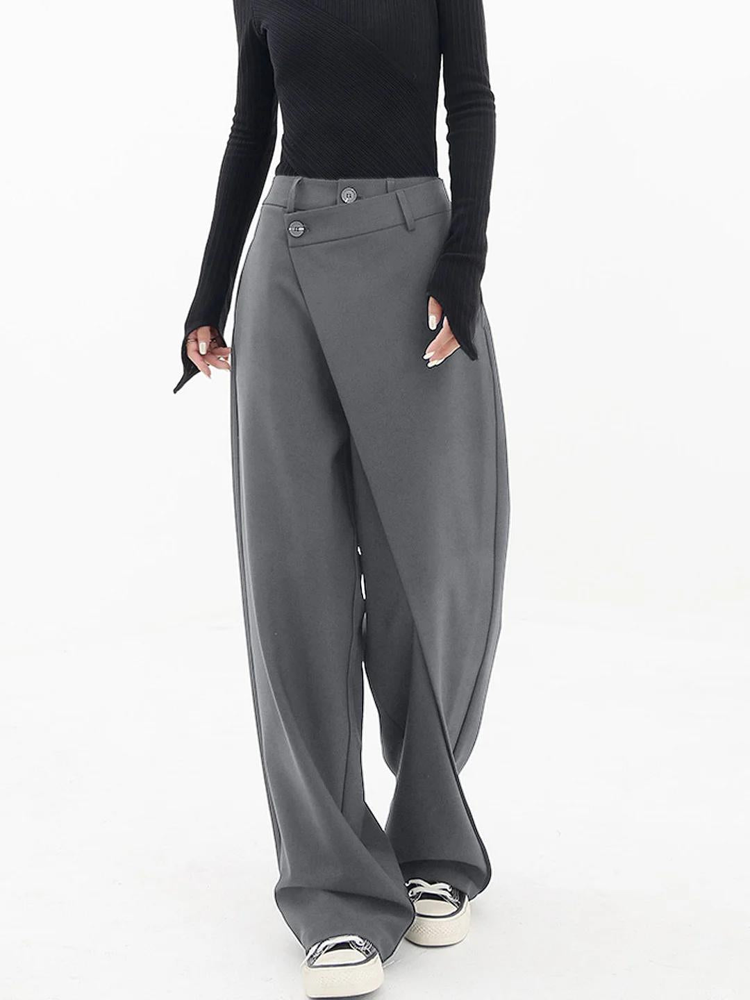 Melody | Pantalons larges taille haute