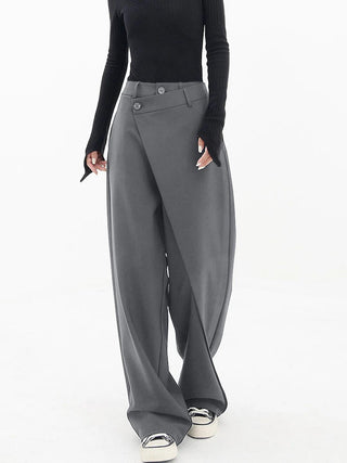 Melody | Pantalons larges taille haute