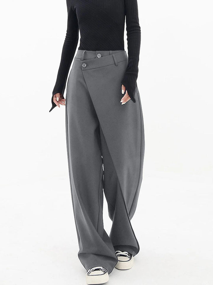 Melody | Pantalons larges taille haute