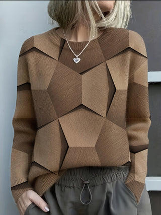 Lolit | Pull en tricot géométrique