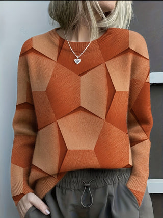 Lolit | Pull en tricot géométrique