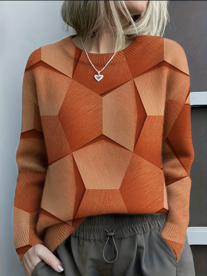 Lolit | Pull en tricot géométrique