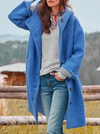 Amelie | Manteau d'Hiver Long et Élégant
