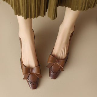 Célora Pompes en Cuir