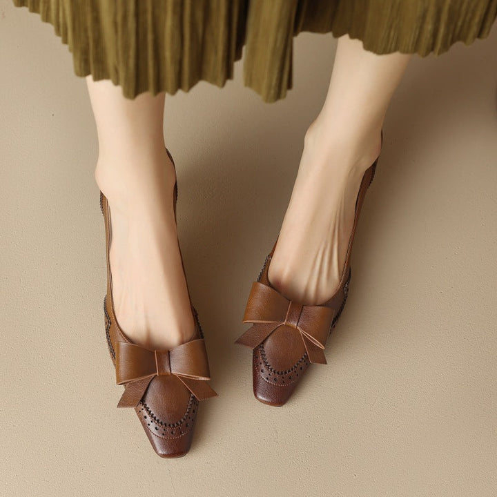 Célora Pompes en Cuir