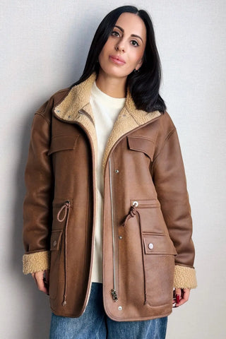 Dagny | Veste d'hiver moderne à double boutonnage