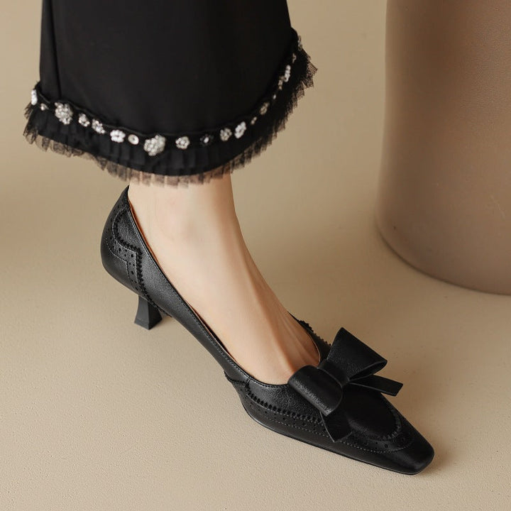 Célora Pompes en Cuir