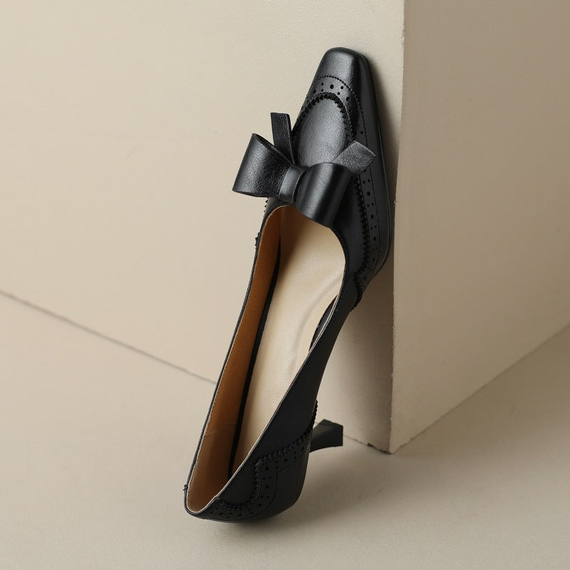 Célora Pompes en Cuir