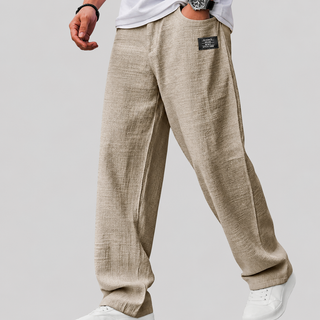 Marco - Pantalon en Lin Décontracté Premium