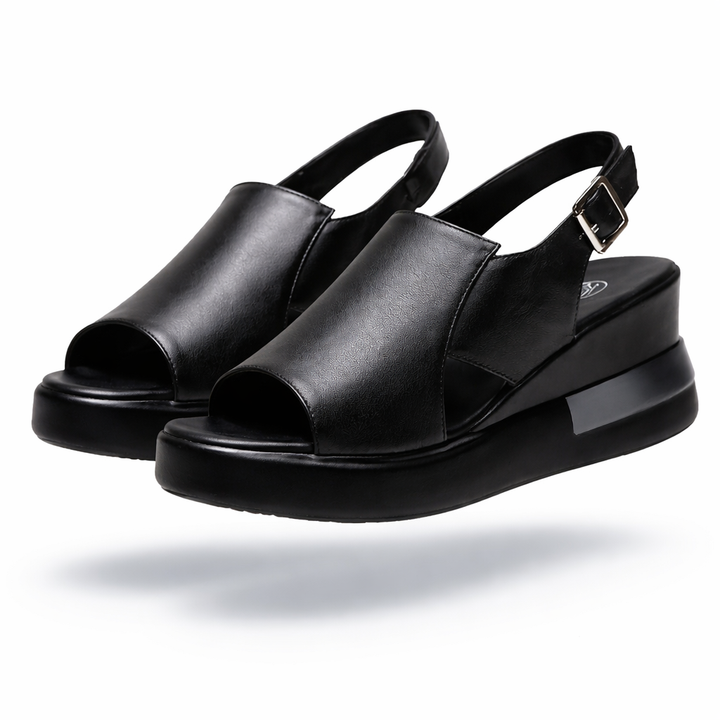 Deloria™ | Sandales à talon compensé orthopédiques