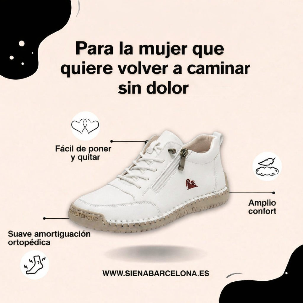 Lisa™ – Baskets orthopédiques confortables + Fermeture éclair