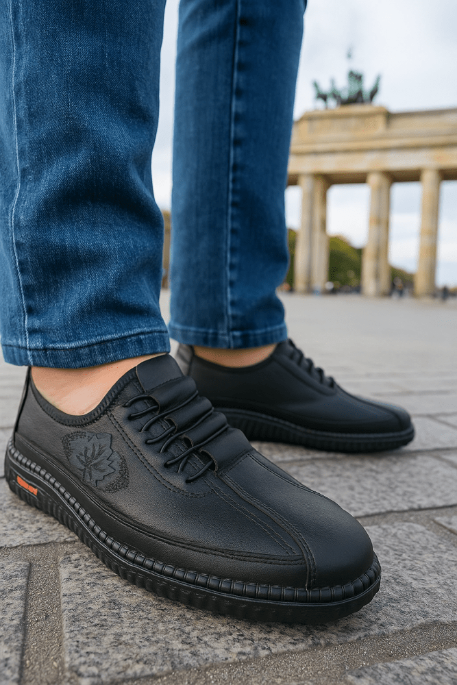 Christoph | Chaussures orthopédiques en cuir⏐Édition Premium