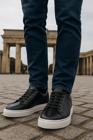 Enzo | Baskets pour hommes en cuir