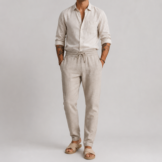 Mateo - Pantalons en Lin