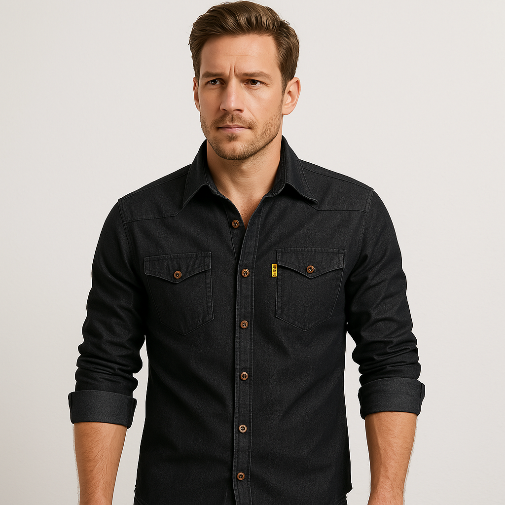 Xeric | Chemise en Jean Boutonnée
