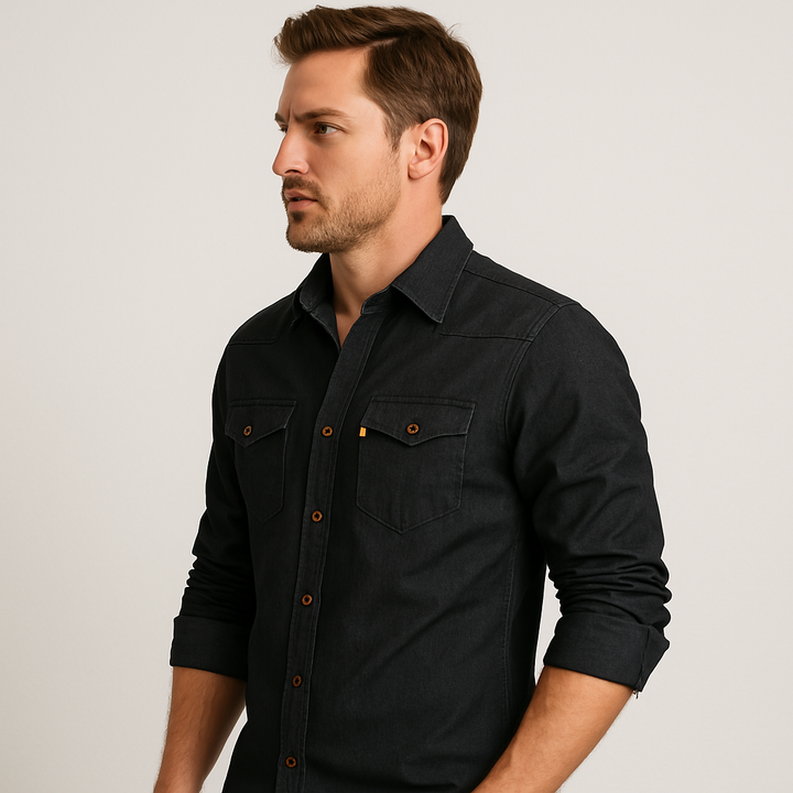 Xeric | Chemise en Jean Boutonnée