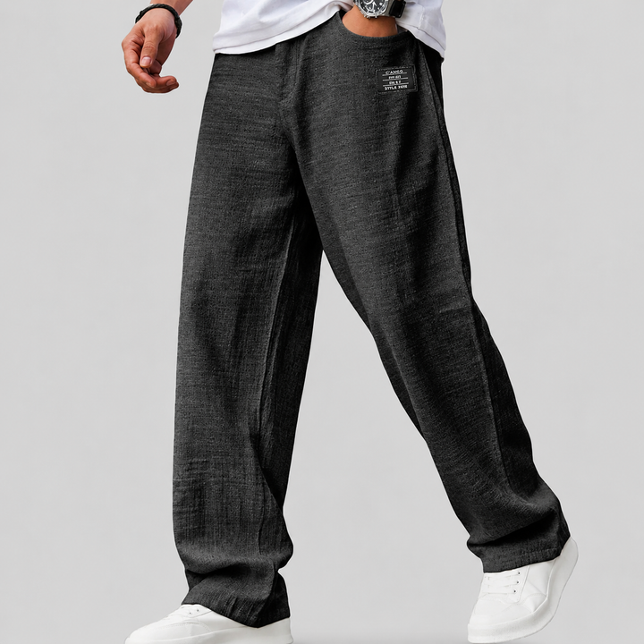 Marco - Pantalon en Lin Décontracté Premium