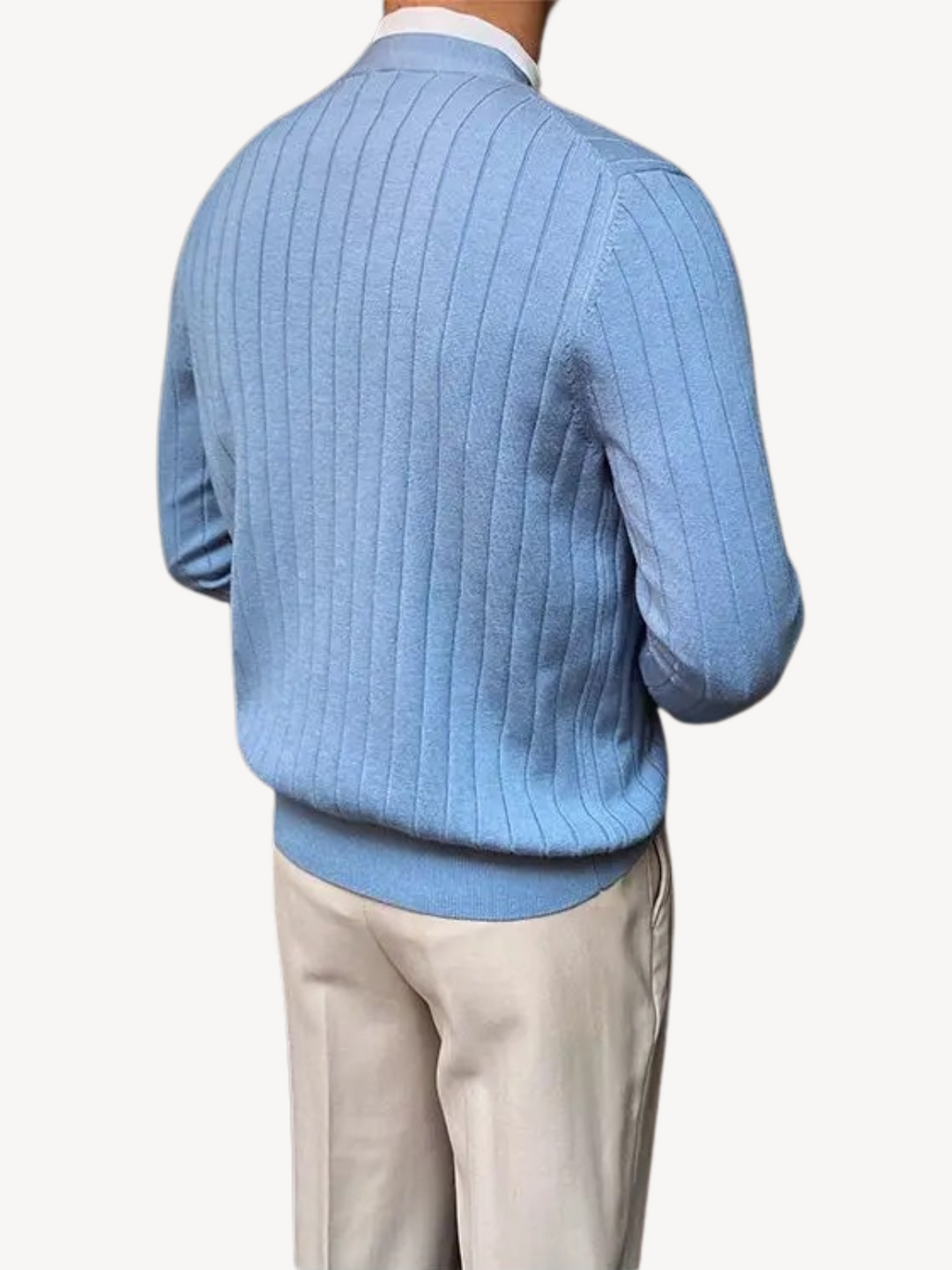 Andrew | Cardigan pour hommes avec décolleté en V
