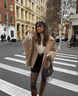 Irene | Manteau Vintage-Oversize avec Poches