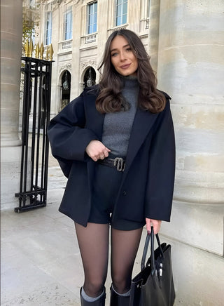 Irene | Manteau Vintage-Oversize avec Poches