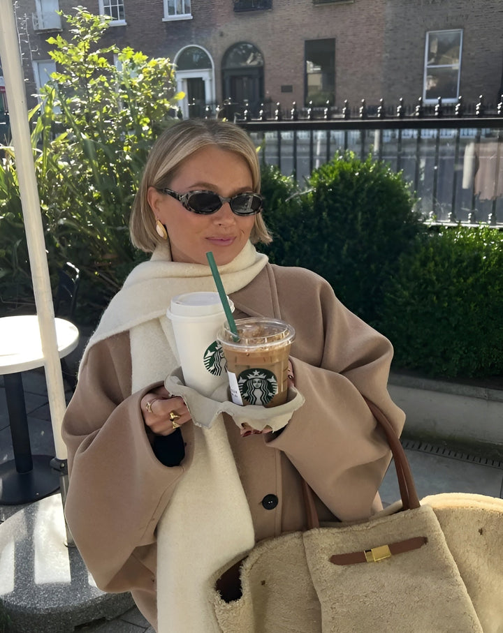 Irene | Manteau Vintage-Oversize avec Poches