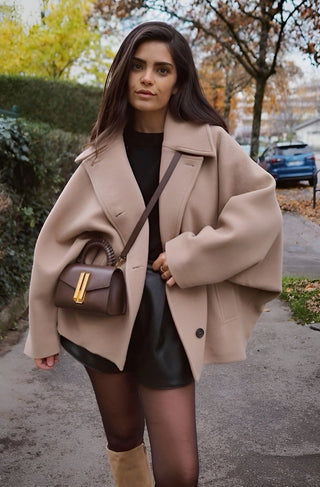 Irene | Manteau Vintage-Oversize avec Poches
