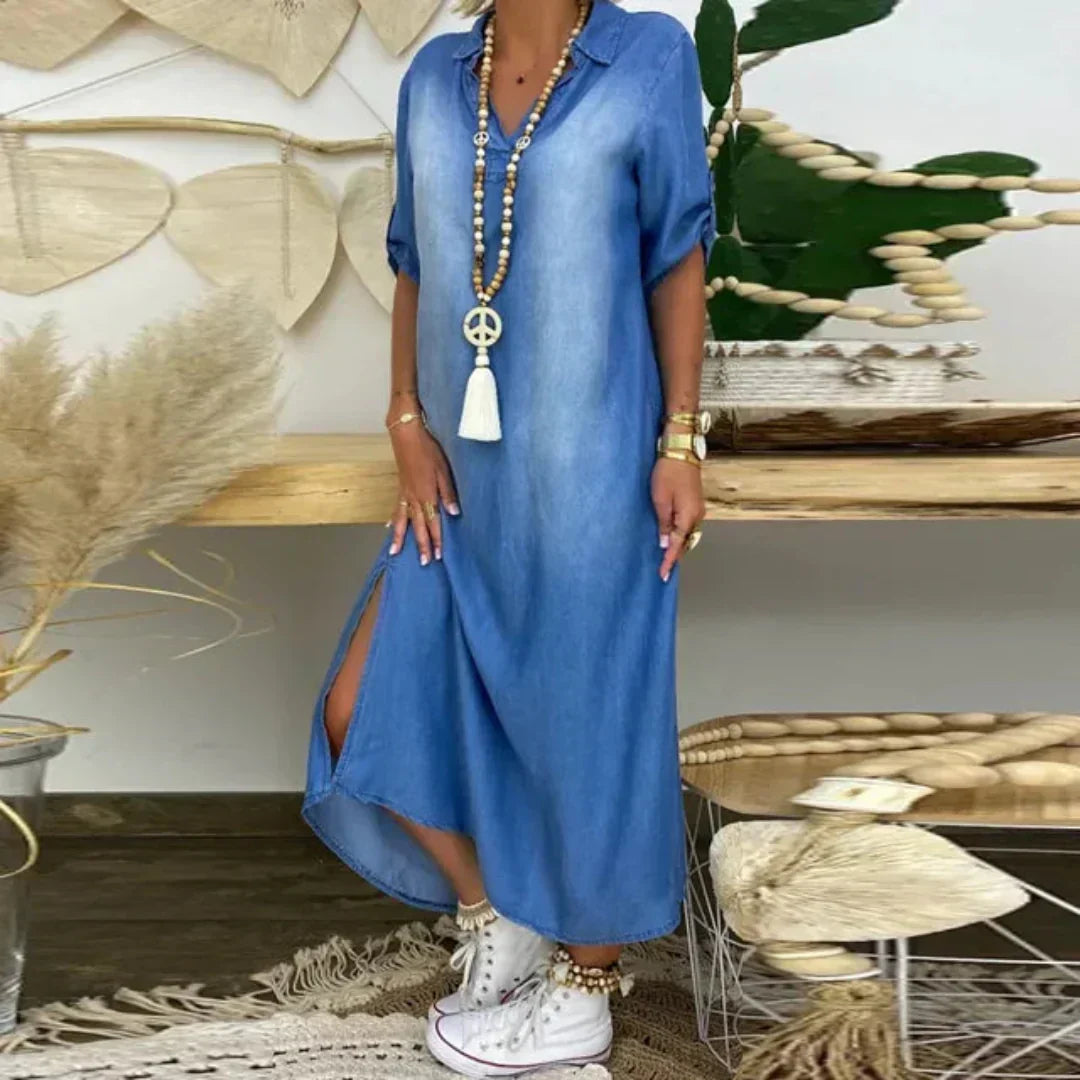 Yazmin™| Robe en denim