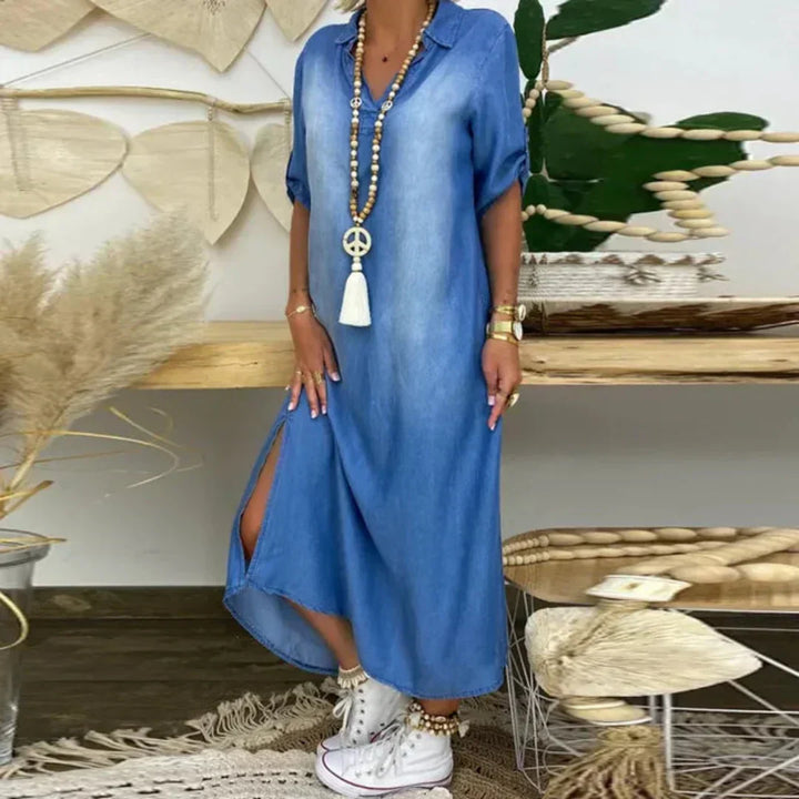 Yazmin™| Robe en denim